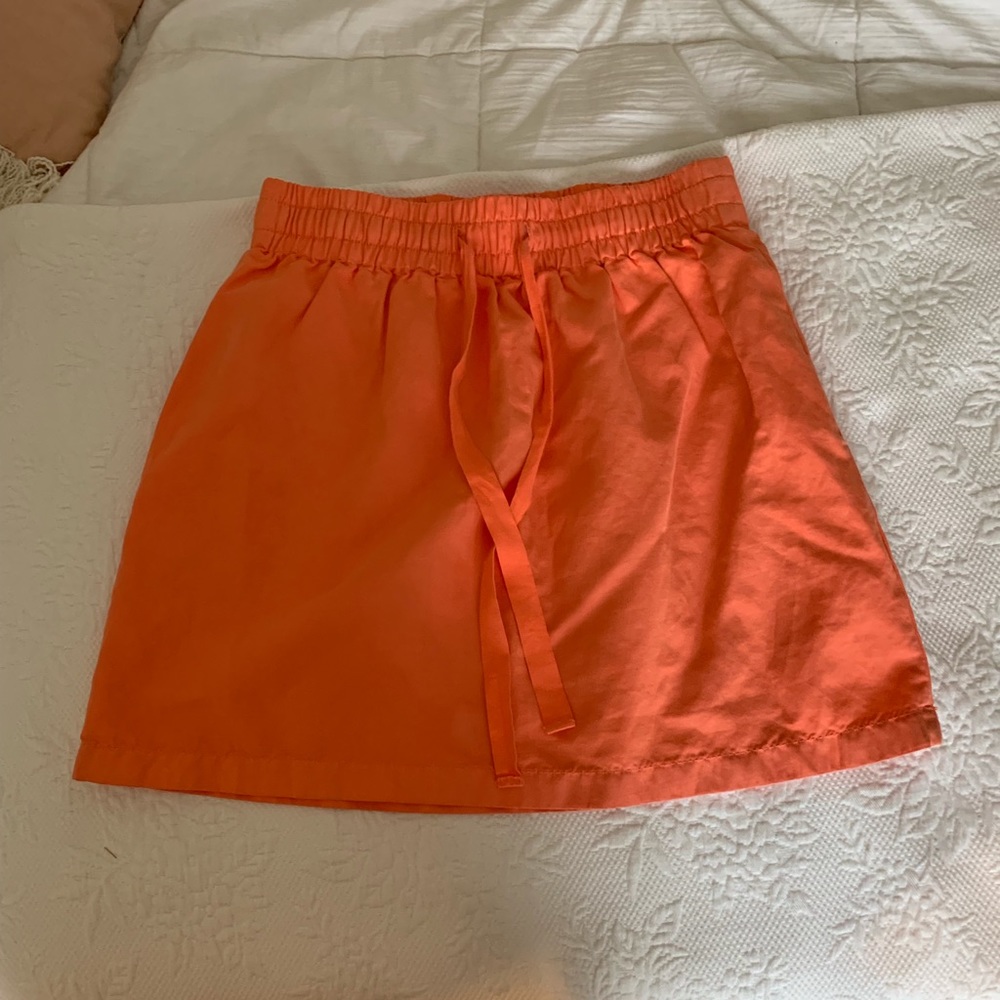 J crew sidewalk skirt coral